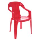 Детский стул, цвет красный